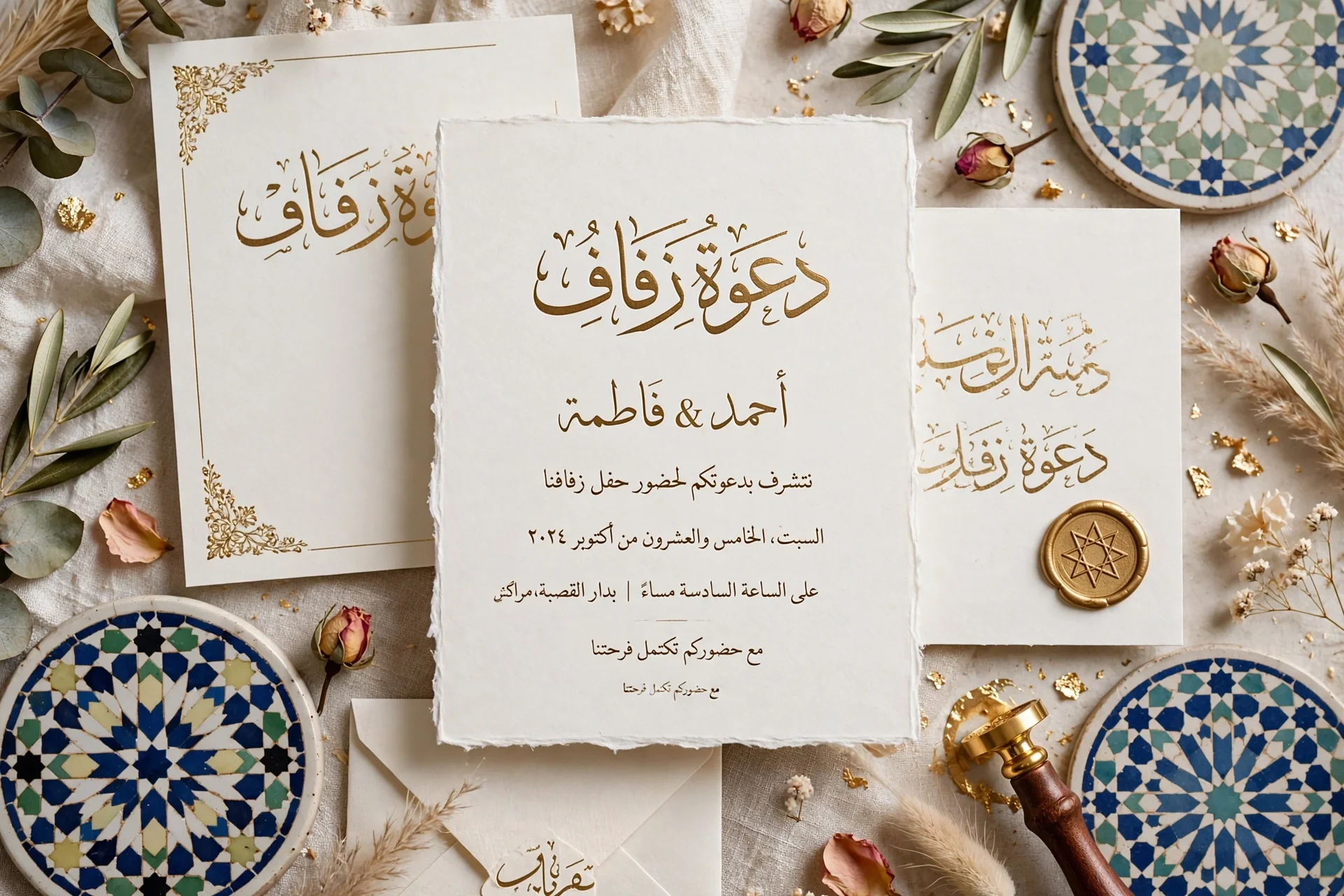 أسعار بطاقات دعوة العرس في المغرب 2026: من الورقي للإلكتروني