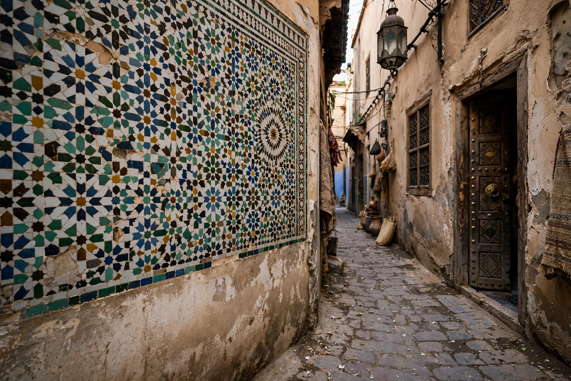 زليج المدينة العتيقة بفاس